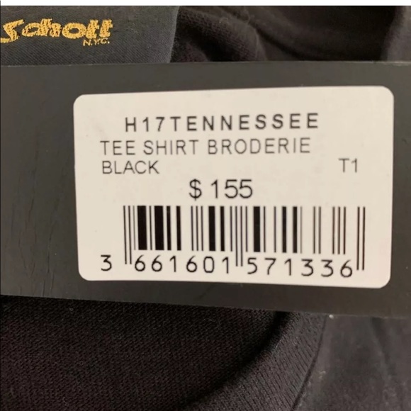 Maje X Schott Tennessee Womens Graphic T-Shirt 1 - Picture 12 of 12